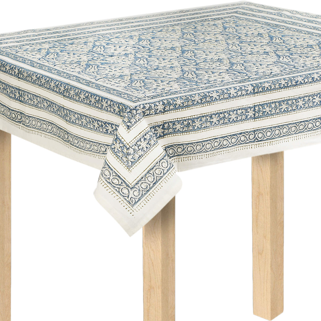 Jaipuri Square Cotton Table Cover - 8180