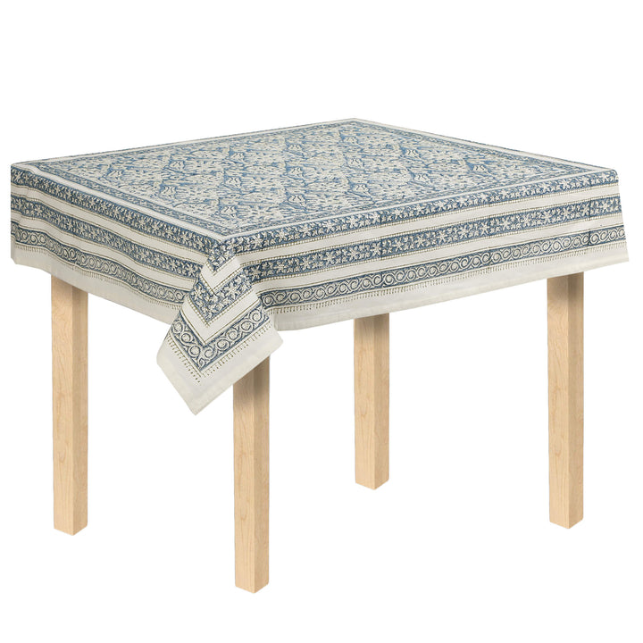 Jaipuri Square Cotton Table Cover - 8180