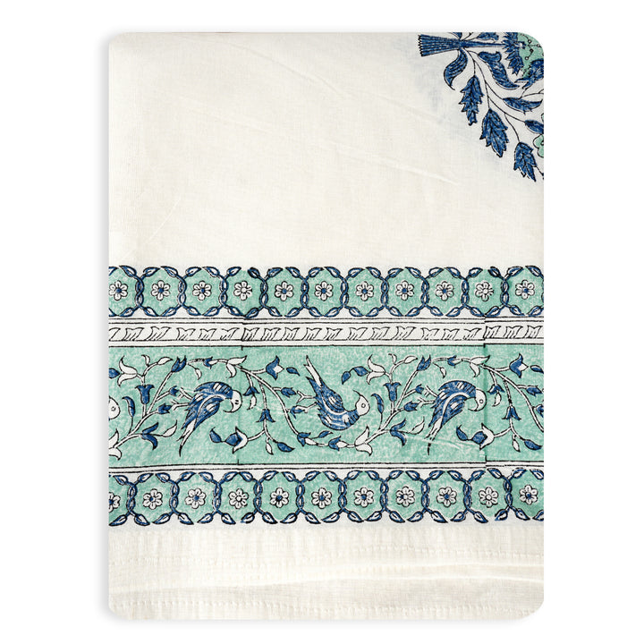 Jaipuri Square Cotton Table Cover - 8182(40 x 40 inches)