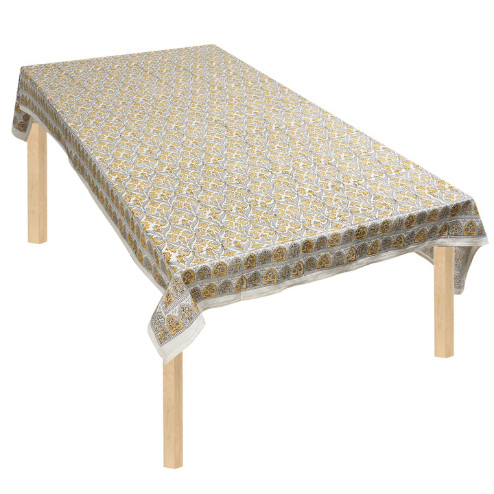 Jaipuri 4 Seater Cotton Table Cover - 102