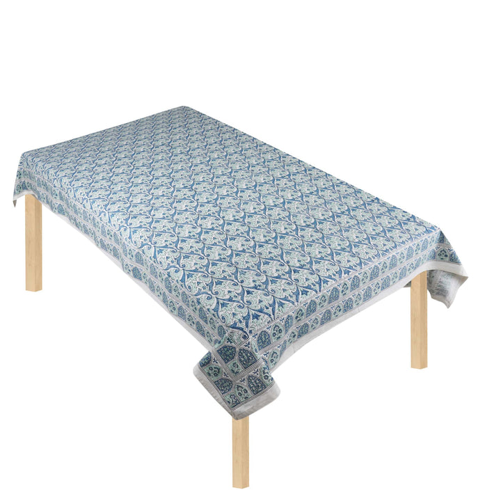 Jaipuri 4 Seater Cotton Table Cover - 106