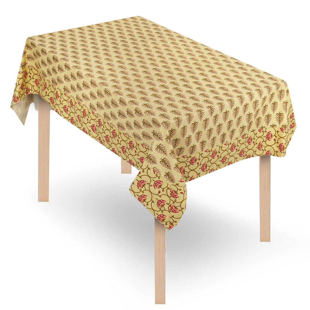 Jaipuri Square Cotton Table Cover - 111