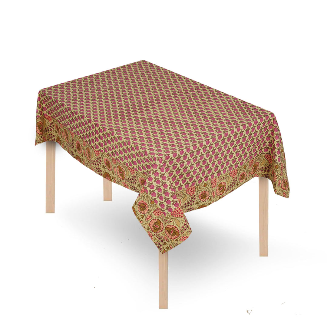 Jaipuri Square Cotton Table Cover - 110