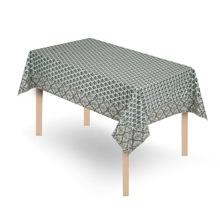 Jaipuri 4 Seater Cotton Table Cover - 114