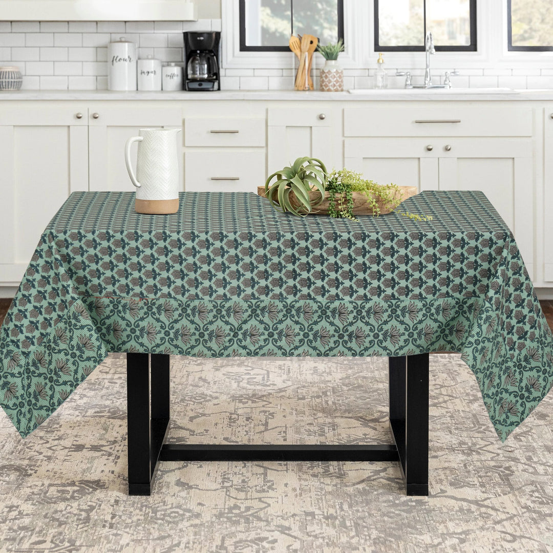 Jaipuri Square Cotton Table Cover - 115