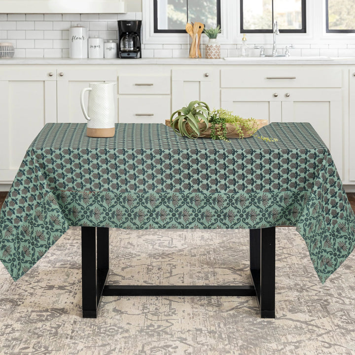 Jaipuri 4 Seater Cotton Table Cover - 115