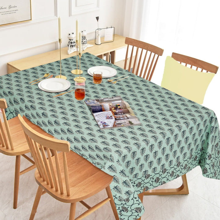 Jaipuri 4 Seater Cotton Table Cover - 119