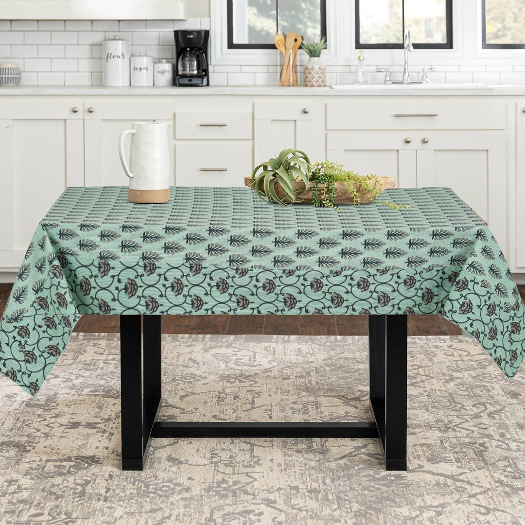 Jaipuri Square Cotton Table Cover - 116