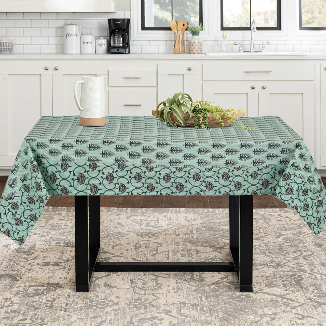 Jaipuri 4 Seater Cotton Table Cover - 119