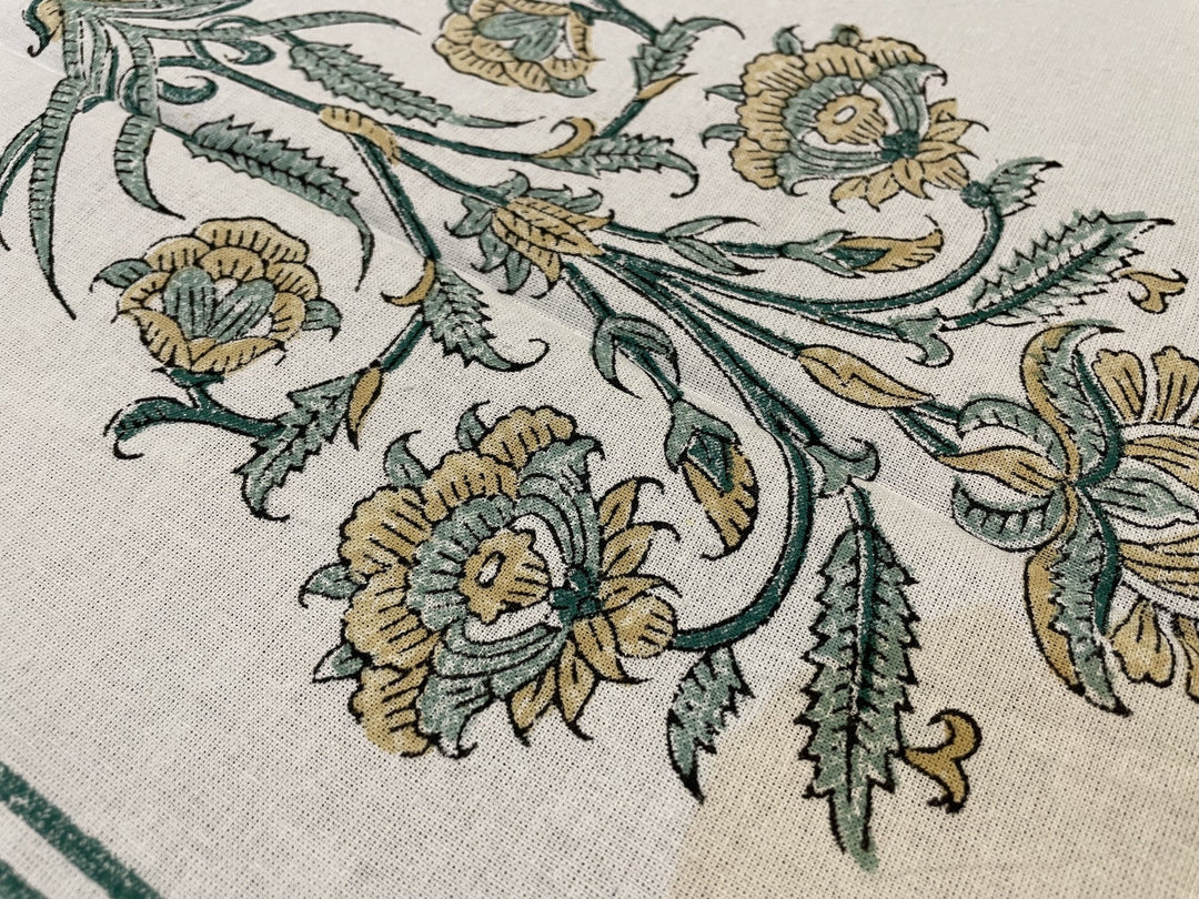 Jaipuri 6 Seater Cotton Table Cover - 100