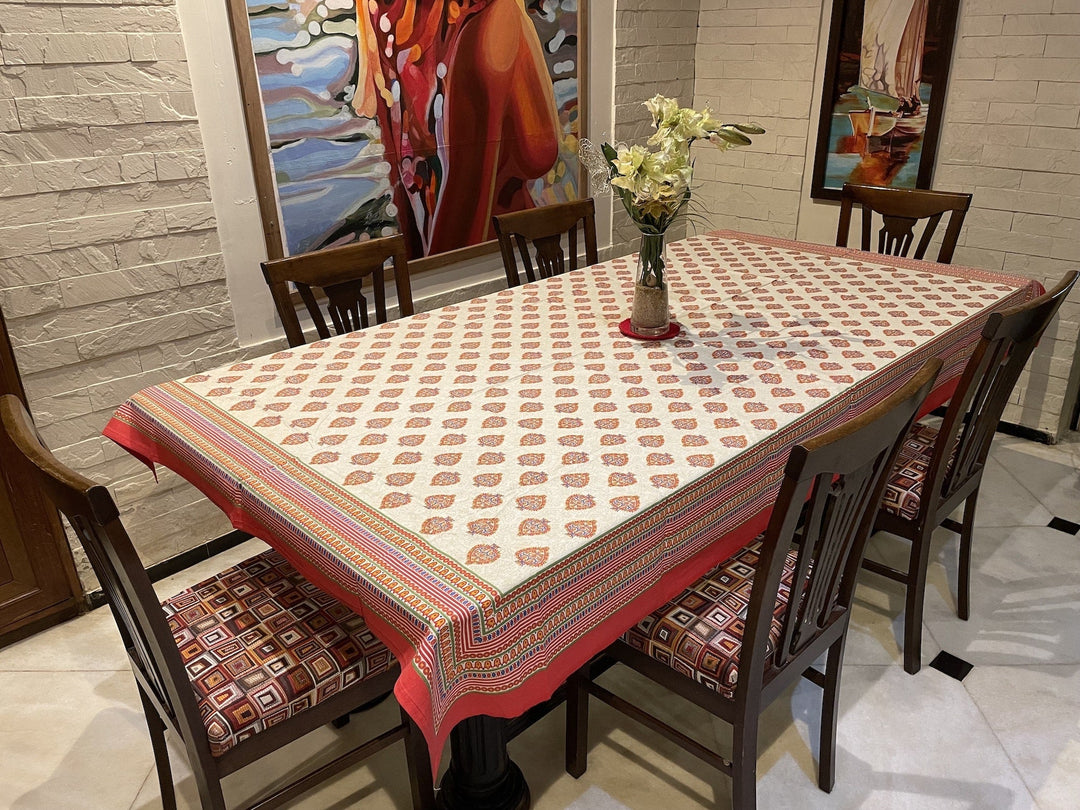 6 Seater Table Cover( 60 x 90 inches) Combo Set - 142