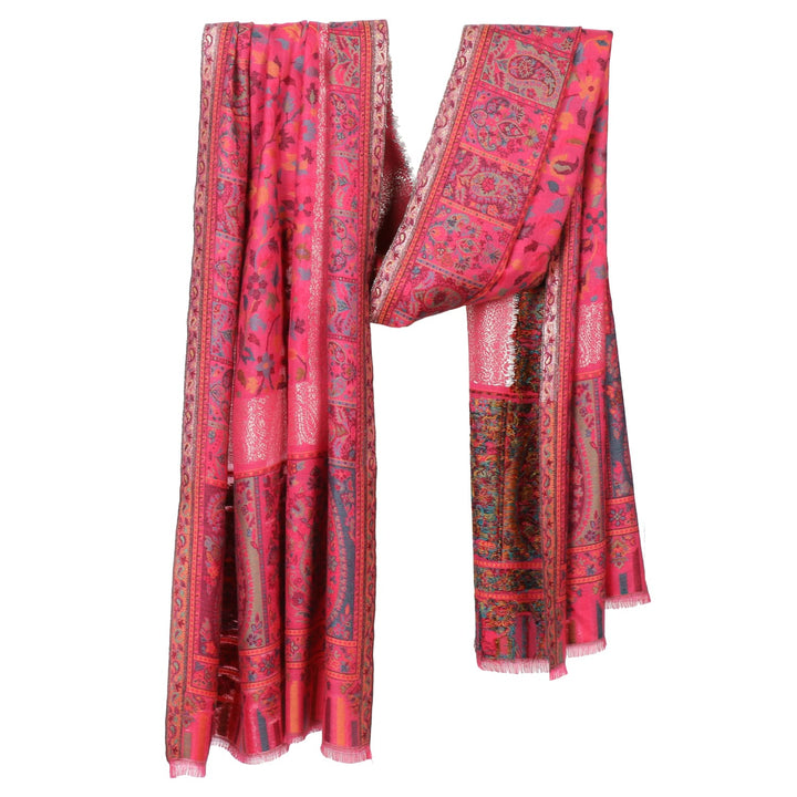 Him/Her Kani Zari Modal Wool Stole - 114